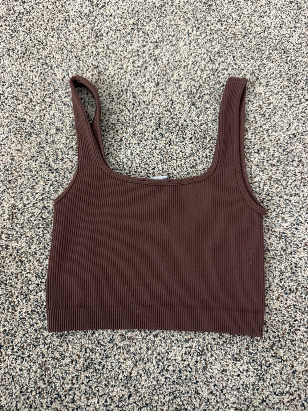 Zara Ribbed Cropped Tank - Picture 2 of 2